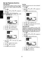 Preview for 22 page of Panasonic CT3696VY1 - 36" COLOR MONITOR Operating Instructions Manual