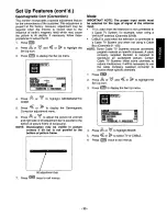 Preview for 23 page of Panasonic CT3696VY1 - 36" COLOR MONITOR Operating Instructions Manual