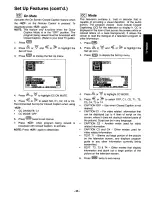 Preview for 25 page of Panasonic CT3696VY1 - 36" COLOR MONITOR Operating Instructions Manual