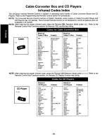 Preview for 34 page of Panasonic CT3696VY1 - 36" COLOR MONITOR Operating Instructions Manual