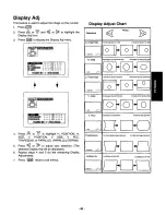 Preview for 43 page of Panasonic CT3696VY1 - 36" COLOR MONITOR Operating Instructions Manual