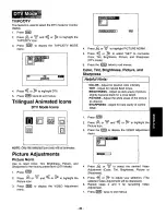 Preview for 45 page of Panasonic CT3696VY1 - 36" COLOR MONITOR Operating Instructions Manual