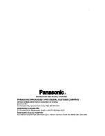 Preview for 52 page of Panasonic CT3696VY1 - 36" COLOR MONITOR Operating Instructions Manual