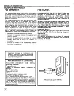 Preview for 6 page of Panasonic CT3697VY - 36" MONITOR Operating Instructions Manual