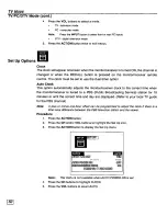 Preview for 22 page of Panasonic CT3697VY - 36" MONITOR Operating Instructions Manual