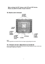 Preview for 23 page of Panasonic CT36HL43G - 36" COLOR TV Service Manual