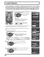 Предварительный просмотр 22 страницы Panasonic CTL1400 - 14" LCD MONITOR Operating Instructions Manual