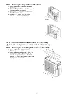 Предварительный просмотр 64 страницы Panasonic CU-2E18SBE Service Manual