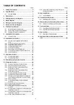 Preview for 2 page of Panasonic CU-2E18SBU Service Manual