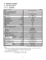 Preview for 8 page of Panasonic CU-3KS19NBU Technical & Service Manual