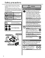 Предварительный просмотр 6 страницы Panasonic CU-3RE18SBE Operating Instructions Manual