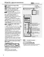 Предварительный просмотр 8 страницы Panasonic CU-3RE18SBE Operating Instructions Manual