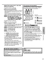 Предварительный просмотр 45 страницы Panasonic CU-3RE18SBE Operating Instructions Manual