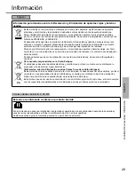 Предварительный просмотр 49 страницы Panasonic CU-3RE18SBE Operating Instructions Manual