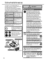 Предварительный просмотр 54 страницы Panasonic CU-3RE18SBE Operating Instructions Manual