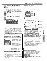 Предварительный просмотр 57 страницы Panasonic CU-3RE18SBE Operating Instructions Manual