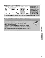 Предварительный просмотр 59 страницы Panasonic CU-3RE18SBE Operating Instructions Manual