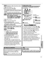 Предварительный просмотр 77 страницы Panasonic CU-3RE18SBE Operating Instructions Manual