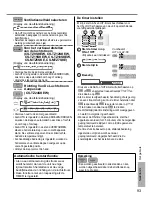 Предварительный просмотр 93 страницы Panasonic CU-3RE18SBE Operating Instructions Manual