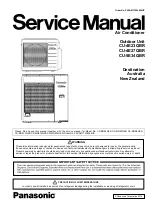 Panasonic CU-4E23QBR Service Manual предпросмотр