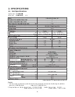 Preview for 6 page of Panasonic CU-5E34NBE-C Technical & Service Manual