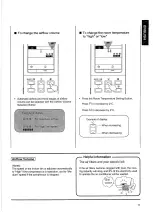 Preview for 12 page of Panasonic CU-M1403KE Operating Instructions Manual