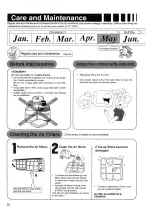 Preview for 23 page of Panasonic CU-M1403KE Operating Instructions Manual