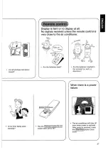 Preview for 28 page of Panasonic CU-M1403KE Operating Instructions Manual