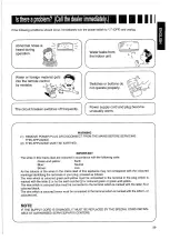 Preview for 30 page of Panasonic CU-M1403KE Operating Instructions Manual