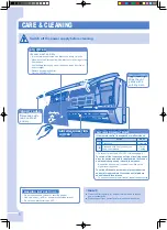 Preview for 6 page of Panasonic CU-PC9GKD Operating Instructions Manual