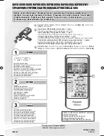 Preview for 64 page of Panasonic CU-RE9JKE-1 Operating Instructions Manual