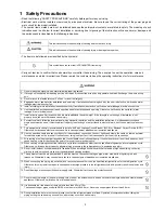 Preview for 3 page of Panasonic CU-YL28HBE5 Service Manual