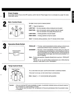 Preview for 5 page of Panasonic CW-2005SU Operating Instructions Manual