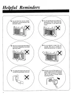 Preview for 8 page of Panasonic CW-2005SU Operating Instructions Manual