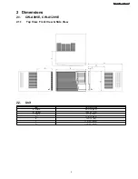 Preview for 3 page of Panasonic CW-A90VE Service Manual