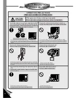 Предварительный просмотр 6 страницы Panasonic CW-C100AU Install And Operation Instructions