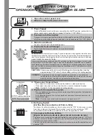 Предварительный просмотр 16 страницы Panasonic CW-C100AU Install And Operation Instructions