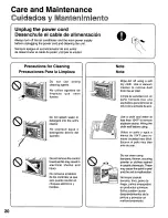 Preview for 20 page of Panasonic CW-C101MU Installation And Operating Instructions Manual