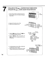 Preview for 36 page of Panasonic CW-C141NU Installation And Operating Instructions Manual