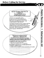 Preview for 17 page of Panasonic CW-C50RU Installation And Operating Instructions Manual