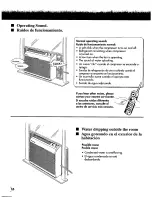 Preview for 20 page of Panasonic CW-C50RU Installation And Operating Instructions Manual