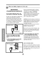 Предварительный просмотр 16 страницы Panasonic CW-C83GU Installation And Operating Instructions Manual