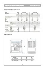 Предварительный просмотр 4 страницы Panasonic CW-UC1815AF Service Manual