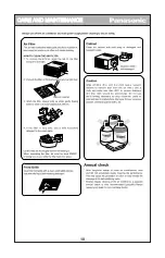 Предварительный просмотр 11 страницы Panasonic CW-UC1815AF Service Manual