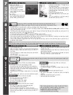 Предварительный просмотр 7 страницы Panasonic CW-XC100VK Installation And Operating Instructions Manual