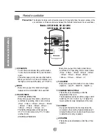 Preview for 6 page of Panasonic CW-XC104HK Installation And Operating Instructions Manual