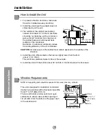 Preview for 10 page of Panasonic CW-XC104HK Installation And Operating Instructions Manual