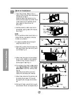 Preview for 12 page of Panasonic CW-XC104HK Installation And Operating Instructions Manual