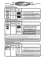 Preview for 13 page of Panasonic CW-XC121AK Installation And Operation Manual