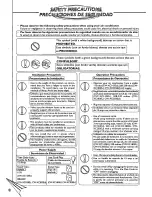 Preview for 4 page of Panasonic CW-XC143EU Installation And Operating Instructions Manual